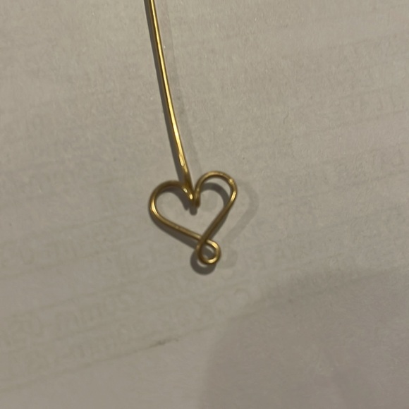 Vintage heart stickpin 💖 - Picture 2 of 3